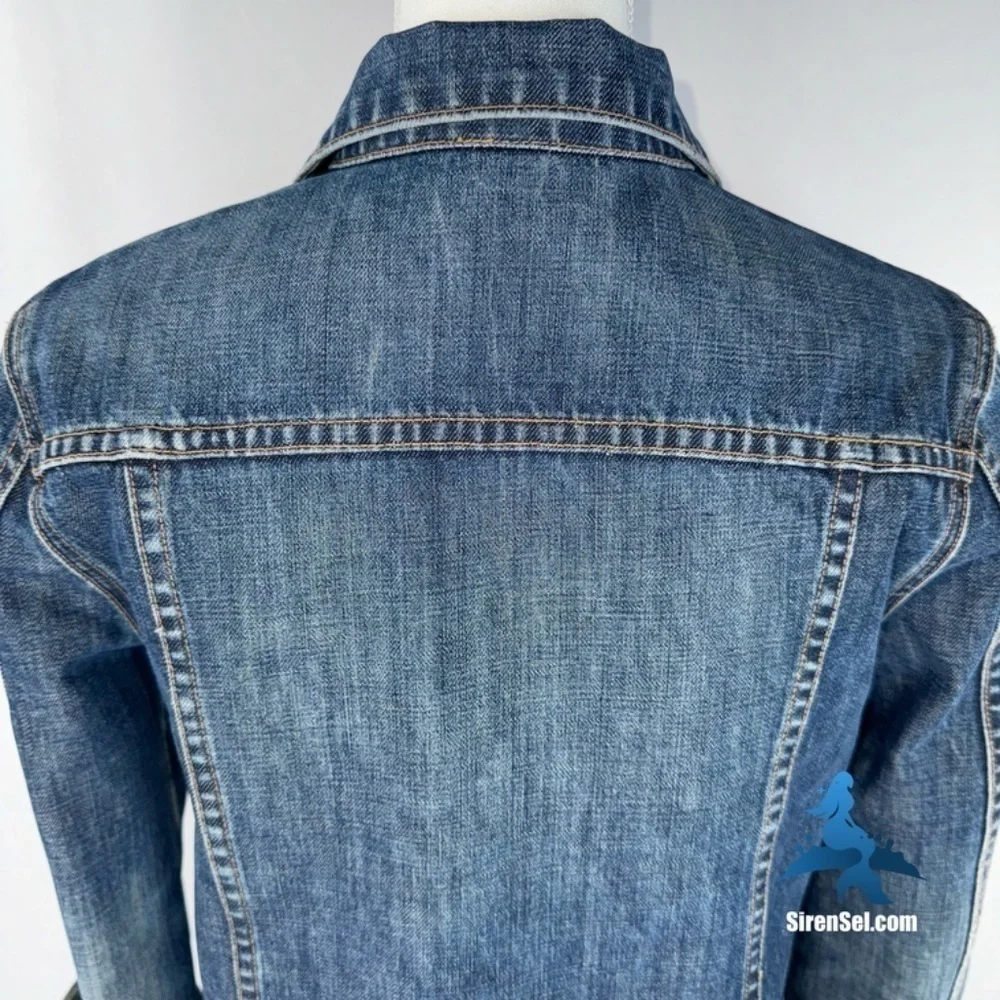 1059 J.Crew Classic Denim Jacket - S - Blue
